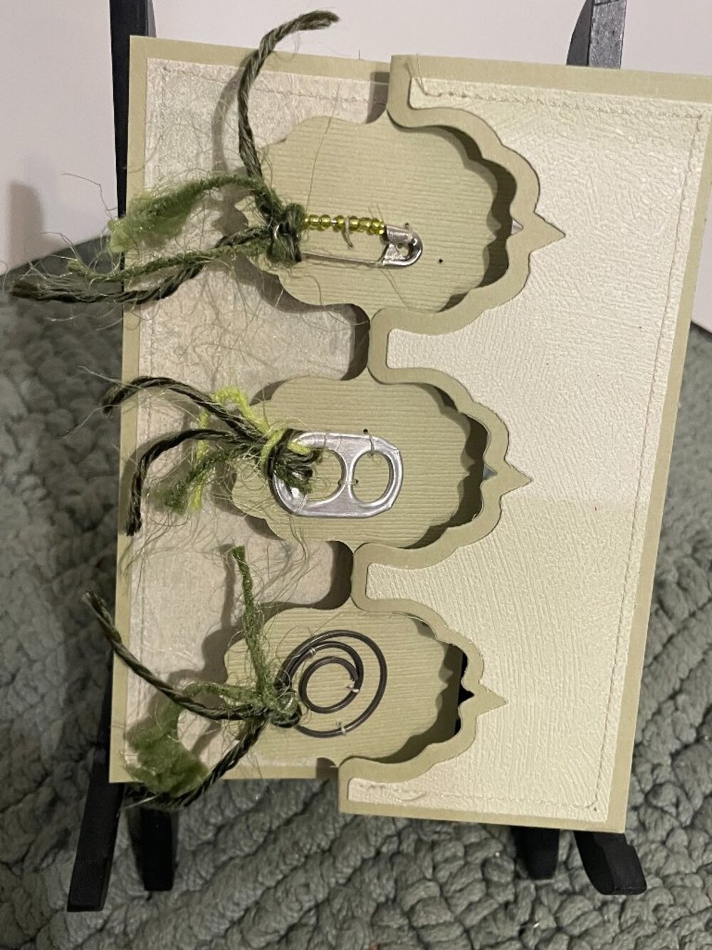 Handcrafted Blank Card 4.25" x 5.5" with envelope. BUNDLE ONLY